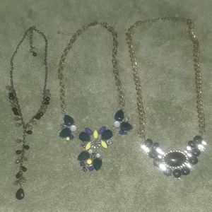 Necklaces (lot of 3)